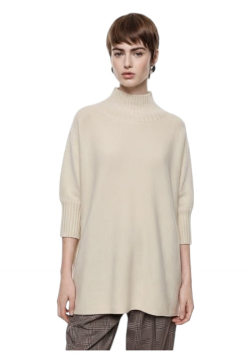 IMPERIAL Maglione oversize collo alto manica tre quarti Donna Imperial da donna