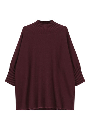 IMPERIAL Maglione oversize collo alto manica tre quarti Donna Imperial da donna