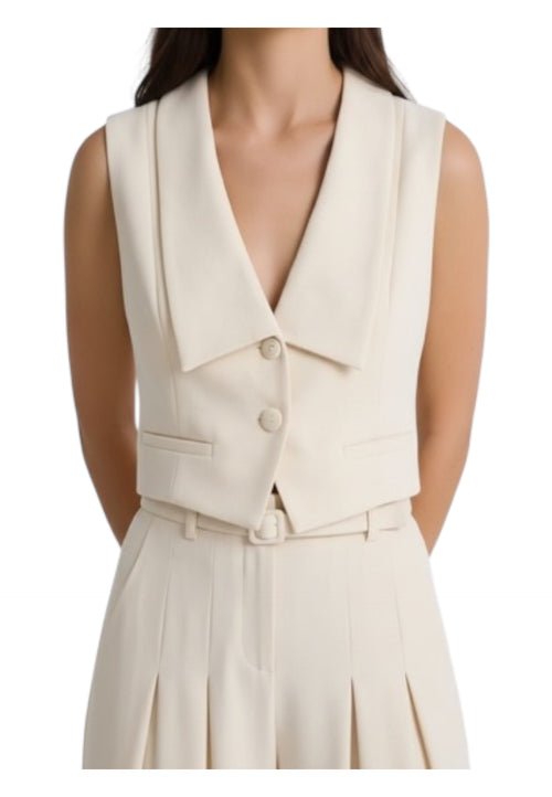 IMPERIAL Gilet con bottoni e tasche Donna Imperial da donna