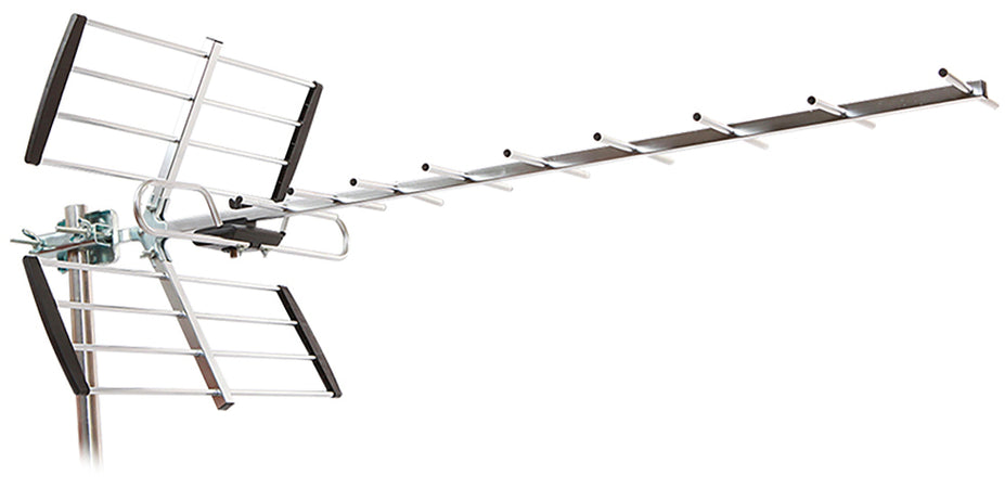 Antenna Tv Preassemblata Logaritmica 12 Elementi