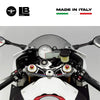 Adesivo in Resina 3D PIASTRA FORCELLA compatibile per MOTO BMW S1000RR 2009-2011