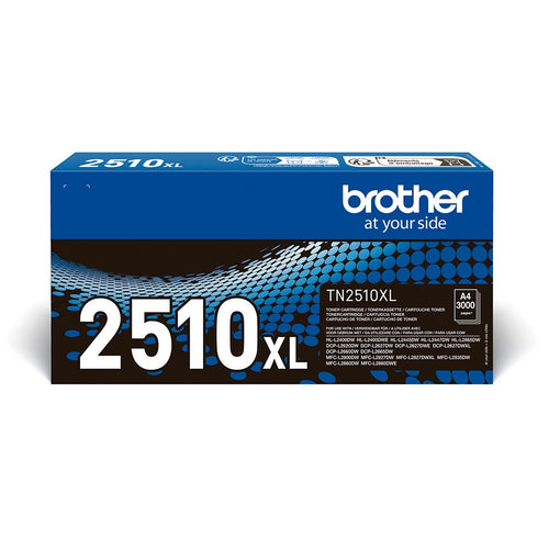 TONER ORIGINALE NERO BROTHER TN-2510XL