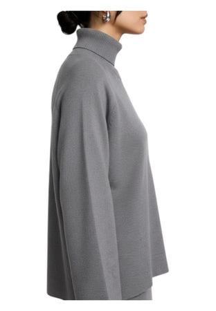 PLEASE Maglione dolcevita fit morbido maniche lunghe Donna Please da donna