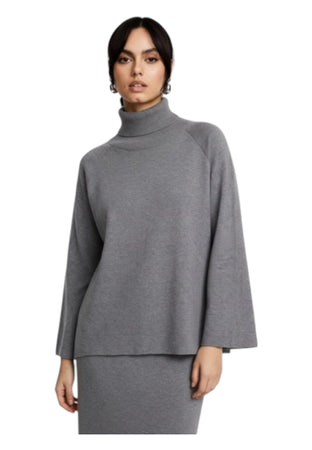 PLEASE Maglione dolcevita fit morbido maniche lunghe Donna Please da donna