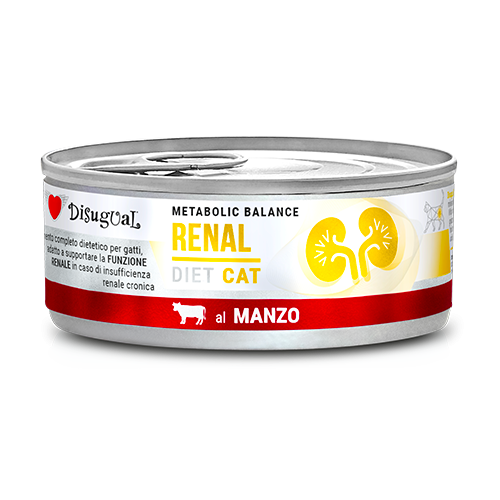 Disugual Metabolic Balance Renal gusto Manzo per Gatti Adulti 85gr