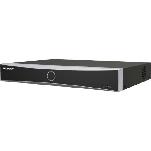 Nvr 4 ingressi ip poe. risoluzione dei canali ip fino a 12mp supporta 1 uscita video hdmi (4k), 1 vga (fullhd) - 2xusb 2.0 - DS-7604NXI-K1/4P