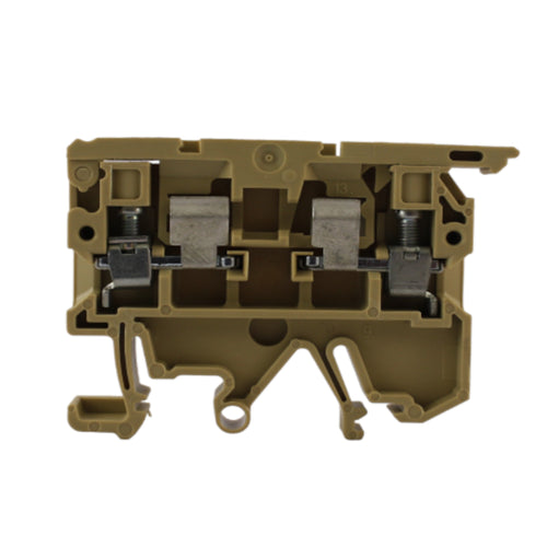 Morsetto componibile portafusibile beige 2,5mmq 1 piano 2cond Weidmuller