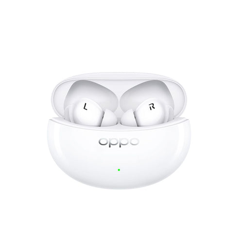 Oppo enco air3 pro auricolari true wireless,30h di autonomia, driver in bambù da 12.4mm, bluetooth 5.3, controlli touch, cancellazione del rumore ia, android e ios, ip55, [versione italiana], white - OPENCOAIR3PROW