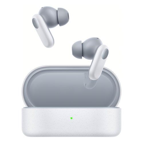 Oppo enco buds2 pro auricolari true wireless, autonomia 38h, driver da 12.4mm, bluetooth 5.3, raggio 10m, controlli touch, cancellazione del rumore ia, android e ios, ip55, [versione italiana],granite white - 110070830006