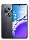 Oppo reno12 f 4g ai smartphone, tripla fotocamera 50+8+2mp, selfie 32mp, display 6.67” 120hz amoled fhd+, 5000mah, ram 16 gb (8+8) + rom 256gb, [versione italia], matte gray - OPRENO12F4GG