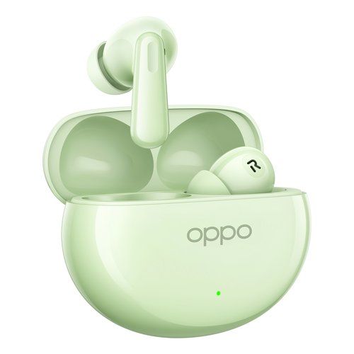 Oppo enco air4 auricolari true wireless, 44h di autonomia, driver in titanio, bluetooth 5.4, controlli touch, cancellazione del rumore ai, android e ios, ip55, [versione italiana], fresh mint - 110070330265