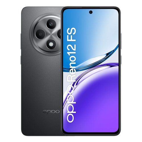 Oppo reno12 fs 4g ai smartphone, tripla fotocamera 50+8+2mp, selfie 32mp, display 6.67” 120hz amoled fhd+, 5000mah, ram 16 gb (8+8) + rom 512gb, [versione italia], matte gray - 6932169351430