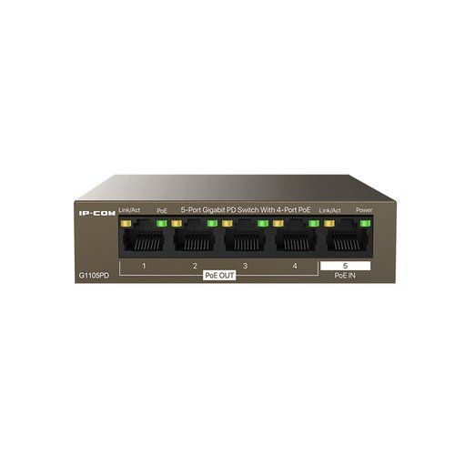Switch ip-com g1105pd 5p gigabit desktop 10/100/1000m con 4p poe