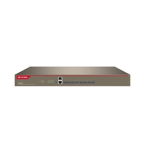 Switch ip-com x5308f - 8 porte sfp+ 10g base-x indipendenti,1 porta console e 1 porta mgt,12 mb grande buffer-l3