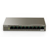 Tenda tef1109p-8-63w fast ethernet (10/100) nero supporto power over ethernet (poe) - TEF1109P-63W