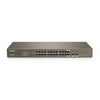 Switch tenda teg1024f 24p gigabit 10/100/1000 rj45 +2 sfp slots unamanaged rack