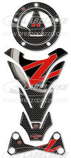 ADESIVI 3D compatibili KAWASAKI Z750 Z1000 PROTEZIONE MOTO STICKERS Z 750-1000 2007 in poi