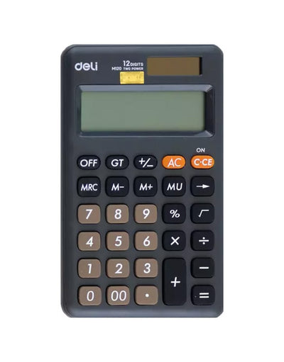 Calcolatrice portatile 12 cifre M120 Deli