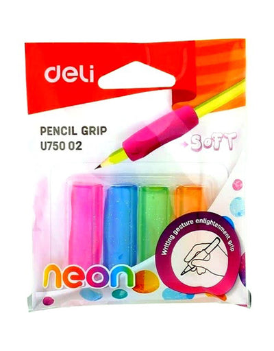 Pencil Grip neon 4 pezzi aiuto scrittura