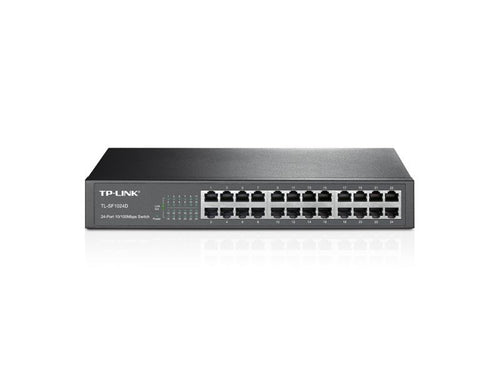 Tp-link tl-sf1024d switch di rete non gestito fast ethernet (10/100) grigio