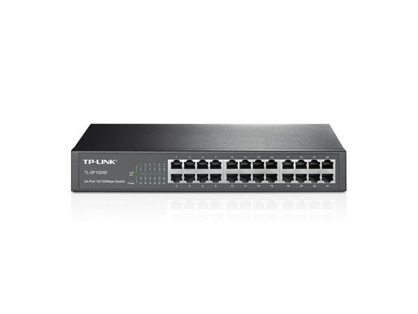 Tp-link tl-sf1024d switch di rete non gestito fast ethernet (10/100) grigio