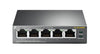 Tp-link tl-sg1005p non gestito gigabit ethernet (10/100/1000) supporto power over ethernet (poe) nero