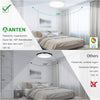 Lampada da soffitto a LED Anten 24 W rotonda e sottile Dimmerabile (3000-6500 K)