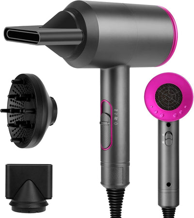 Phon Capelli con Diffusore 2000W Asciugacapelli Ionico Professionali