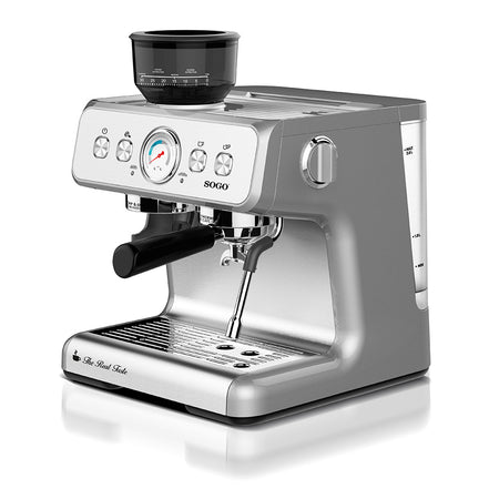 SOGO Caffettiera espresso professionale con macina caffè 1550W 2.8L 30impostazioni macinatura  + accessori