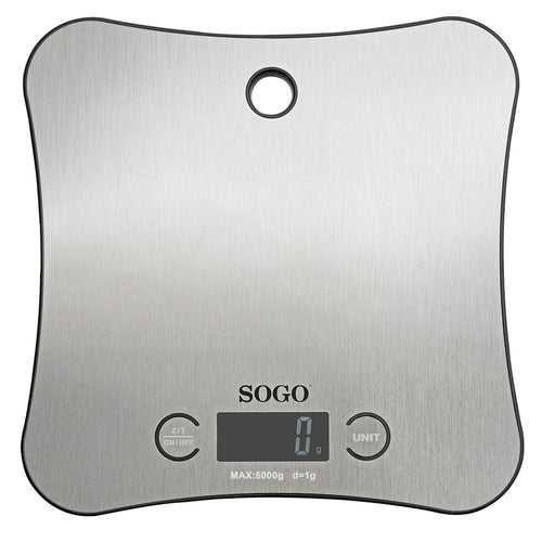 SOGO BILANCIA da cucina con connessione BLUETOOTH  acciaio inox APP gratuita