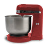 SOGO Mixer, frullatore ed impastatrice  rosso 5 velocità 3,5L 350W + accessori