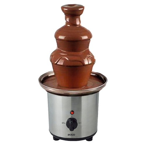 SOGO Fontana di cioccolato 700g / 100W / acciaio inox
