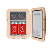 SOGO Minifrigo portatile  funzione RAFFREDDAMENTO / RISCALDAMENTO frigorifero 48W / capacità 6x330ml / -18°C a 60°C / 12V DC car charging