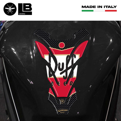 PARASERBATOIO DUFF beer - I SIMPSON ADESIVI SERBATOIO RESINA 3D PER MOTO