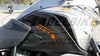 2 adesivi 3D PROTEZIONI LATERALI SERBATOIO compatibile per MOTO KTM 1090 ADVENTURE