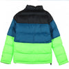 DOLLY NOIRE Piumino Uomo Techno Padded Jacket Black/petroleum/fluo Green da uomo
