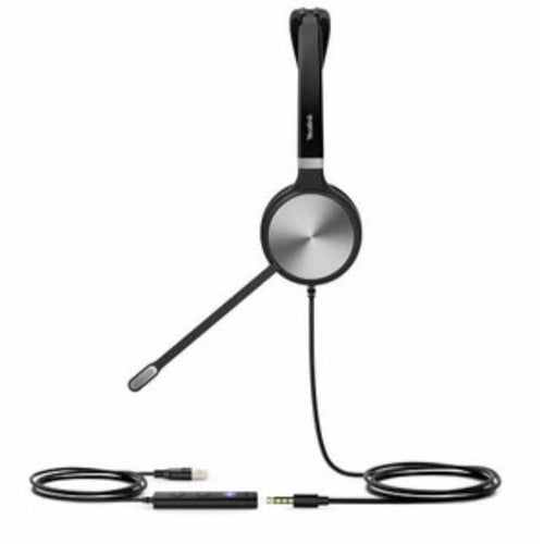 Yealink uh36 mono teams auricolare cablato a padiglione ufficio usb tipo a nero, argento - UH36-MONO-USB