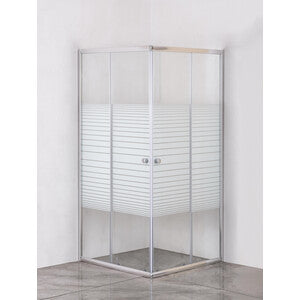 C Box Doccia Serigr Sp 4Mm 80X80X185Cm Boka- 1,0 Pz