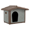 Cuccia Con Tetto Inclinato 'Classic Eco' Media - Cm 79 X 56 X H. 60 - Mp Bergamo S.R.L.