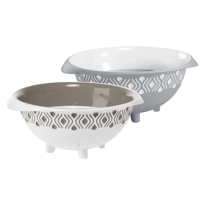 Scolapasta 'Tosca' Grigio/Bianco - Stefanplast