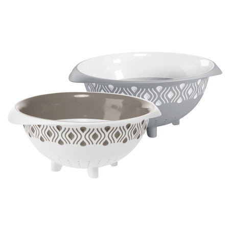 Scolapasta 'Tosca' Grigio/Bianco - Stefanplast