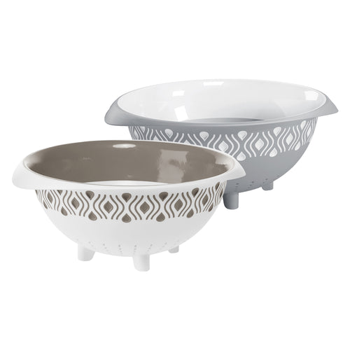 Scolapasta 'Tosca' Grigio/Bianco - Stefanplast