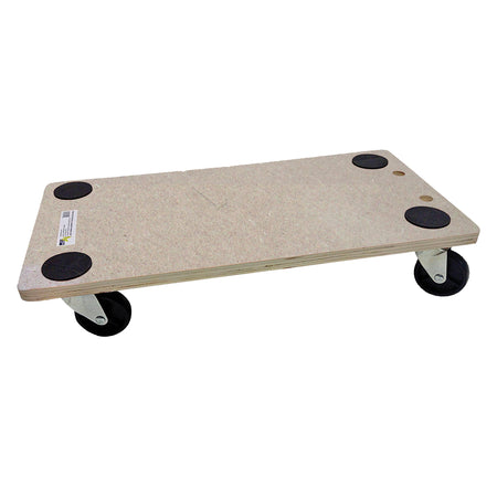 Carrello Multiuso Pedana Legno Cm 30 X 60 - Ruote 3 / Portata 200 Kg - Biacchi Gianfranco