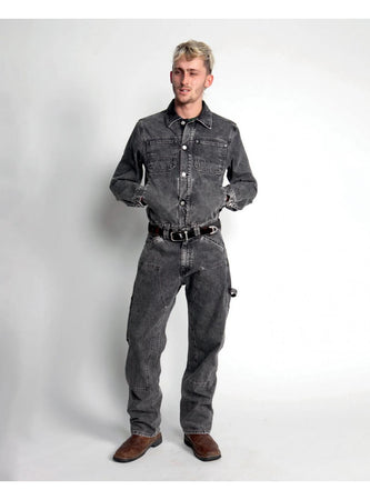 ARIES Acid Wash Denim Carpenter Jean da uomo