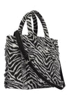 MC2 SAINT BARTH Borsa Colette in feltro stampa zebrata Donna MC2 Saint Barth da donna