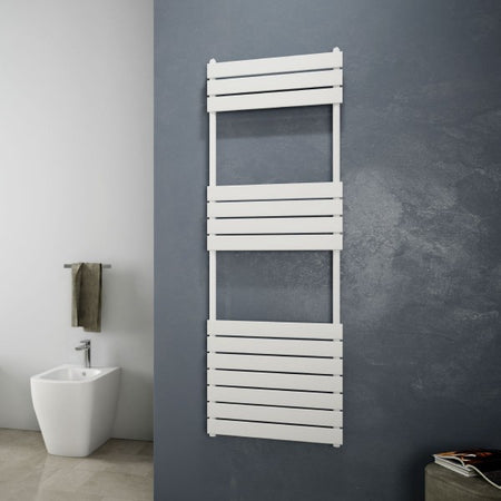 Radiatore Termoarredo Di Design Bianco Modello Ritmo - Mm 1512X500 - Int.450-Watt 683 -14 Tubi-Delta T50. 2330 - Mam