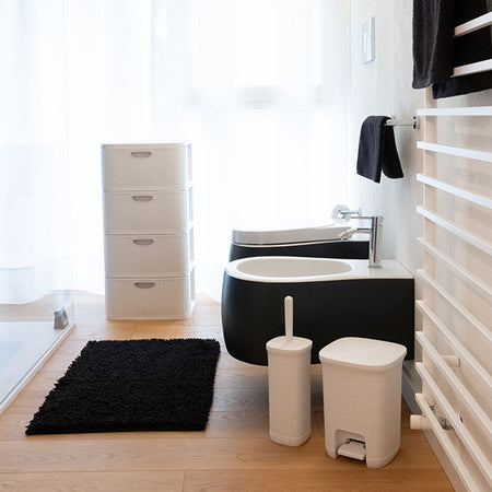 Cassettiera 'Domus' Dust White - Stefanplast