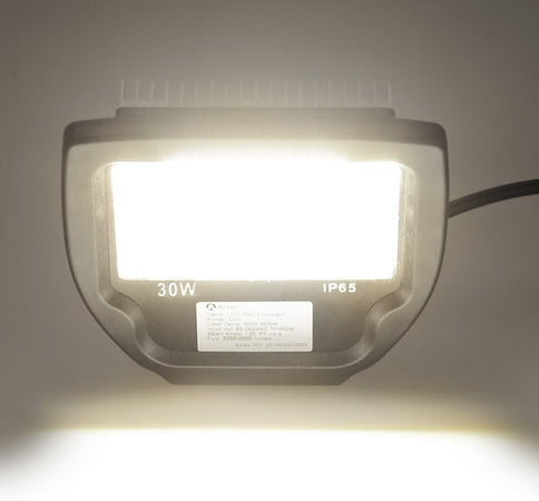 Anten 10W 2500LM SMD 2835 LED IP65 Faretto di sicurezza per esterni bianco natur