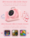 Macchina Fotografica per Bambini 12MP Mini SLR Selfie Fotocamera Bambina