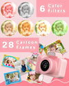 Macchina Fotografica per Bambini 12MP Mini SLR Selfie Fotocamera Bambina